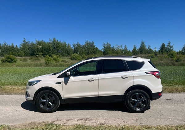 Ford Escape cena 52800 przebieg: 126000, rok produkcji 2017 z Knurów małe 781
